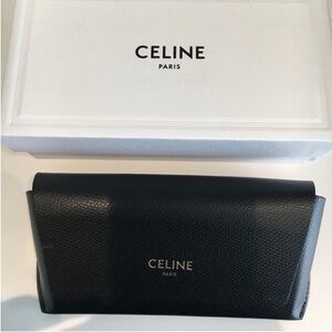 Celine Black glasses case